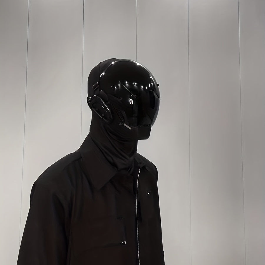 Cyberpunk Mask Cosplay Jewelry Dark Mask Role playing Robot