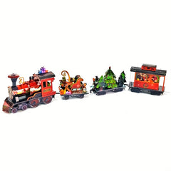 Christmas Train 3D Metal Assembled Model Puzzle Ornament
