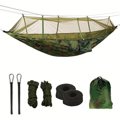 Anti Mosquito Nylon Hammock for Camping Travel and Beach