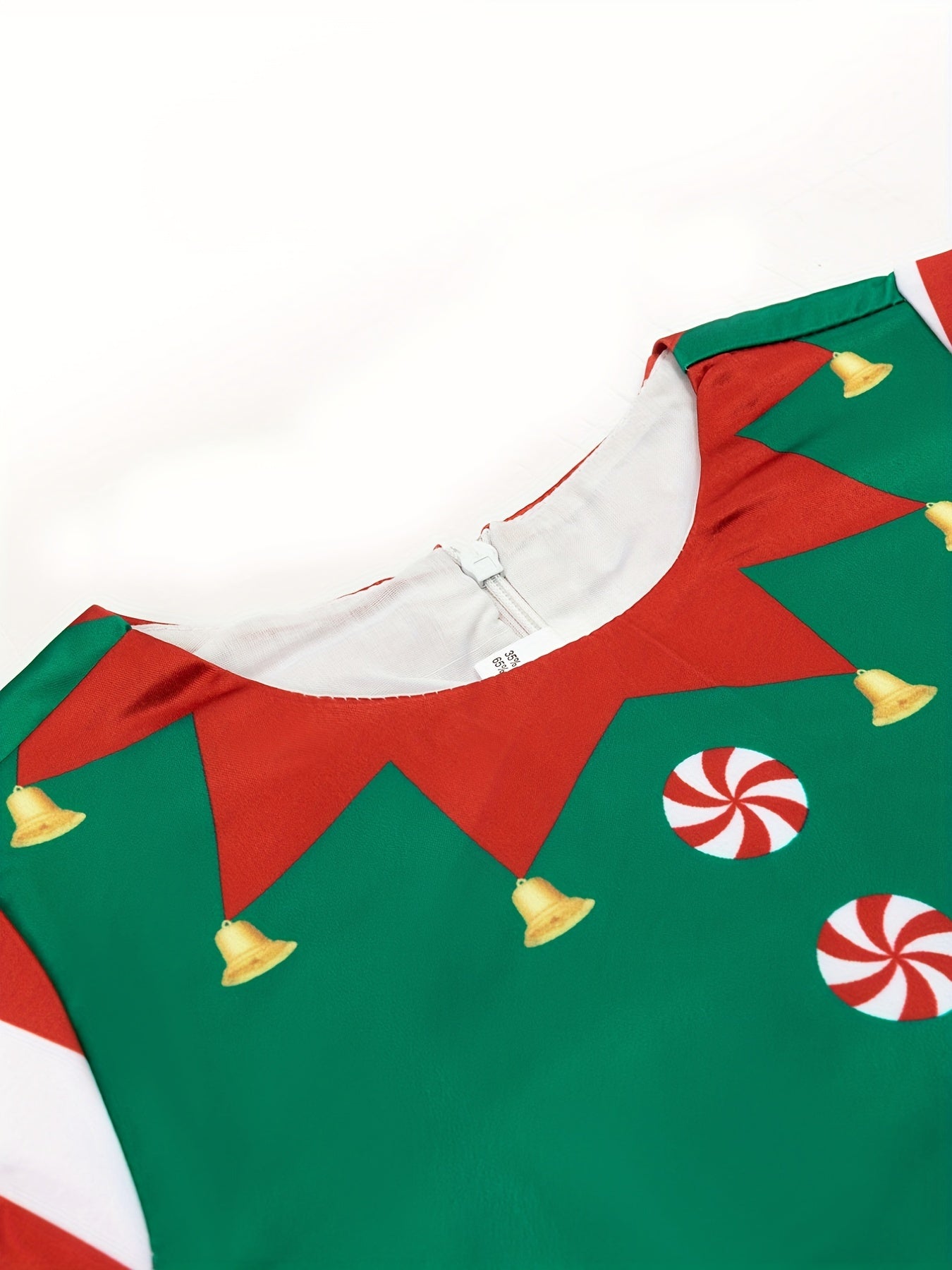 Christmas Princess Dress Short Sleeve A Line Dress Kids Cosplay Costume