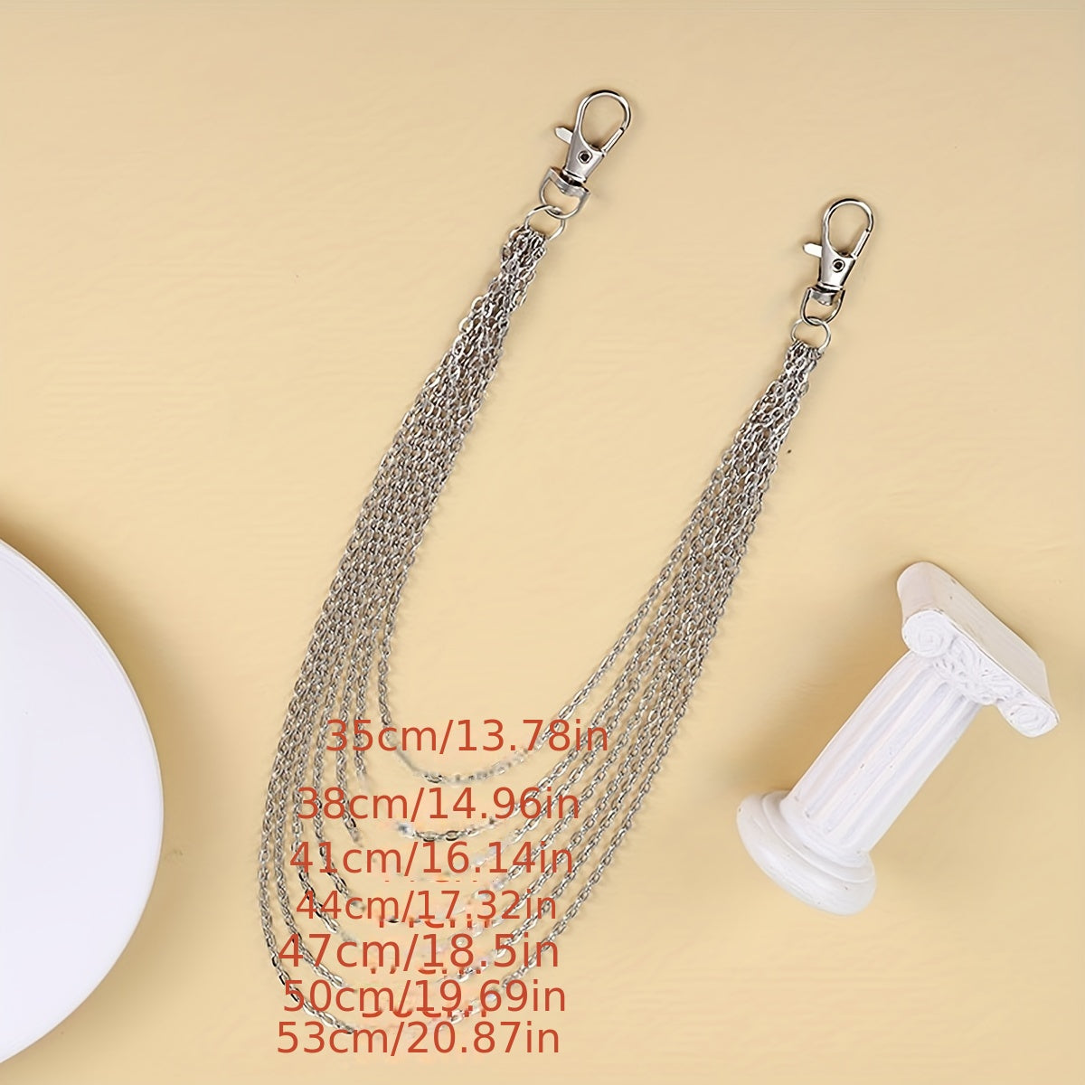 Retro Metal Chain Waist Chain Body Chain for Men