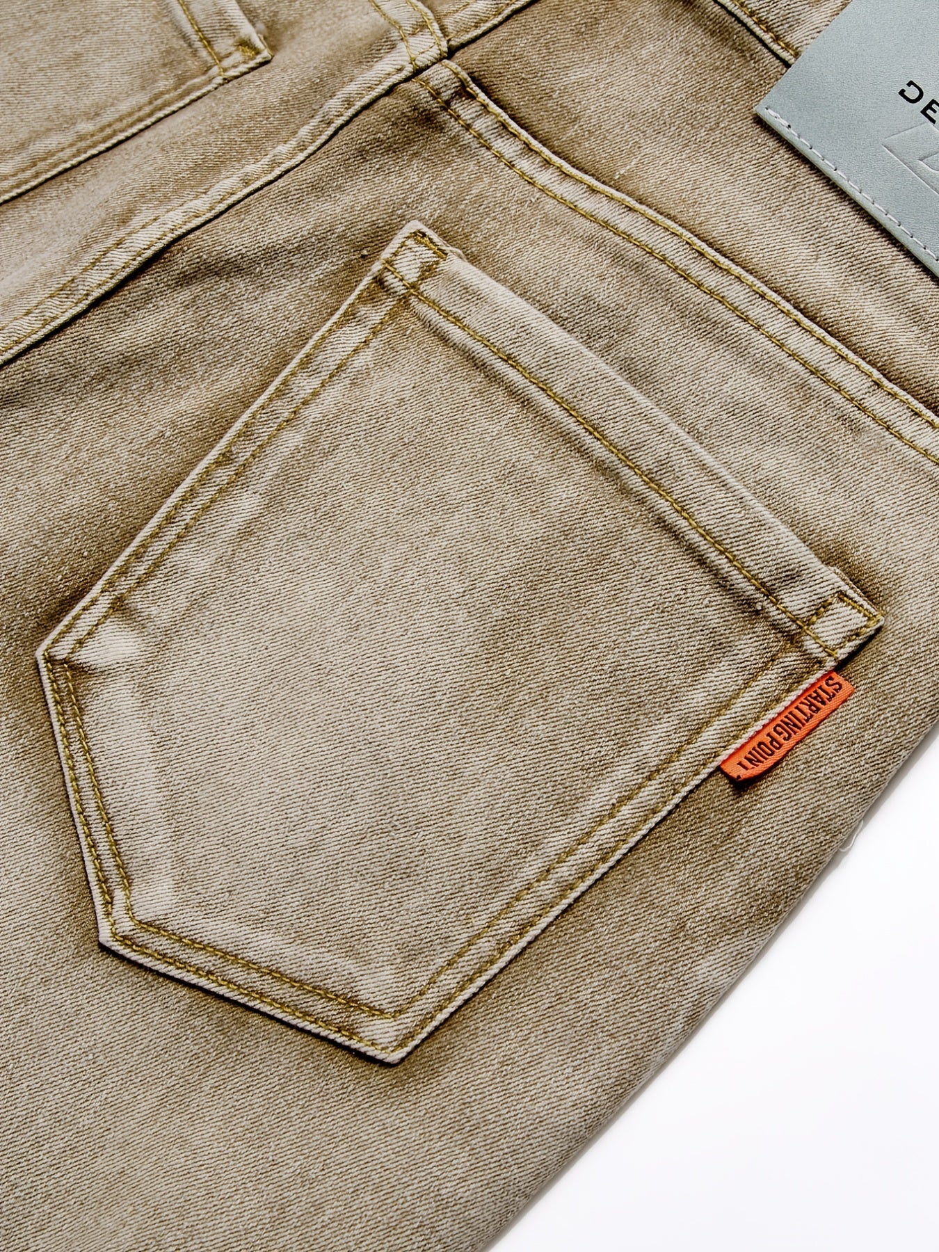 Y2k Creative Tassels Denim Shorts Men's Casual Street Style