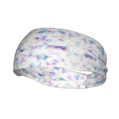 Tie Dye Headband Polyester Spandex Blend