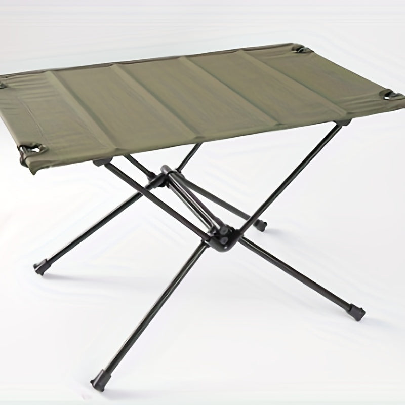Ultralight Folding Cloth Table Portable Aluminum Alloy Table for Camping