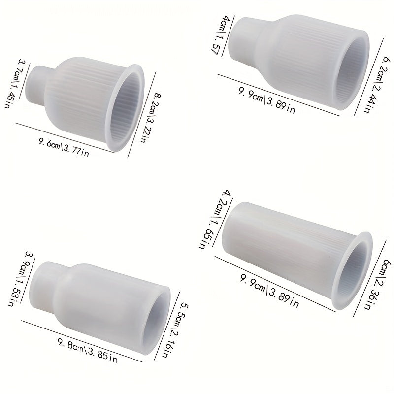 Silicone Mold For Vase Decoration DIY Gypsum Vase Creative
