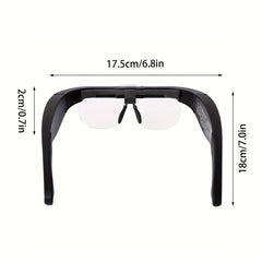 Rechargeable Magnifying Glasses Head Magnifier with LED Lights