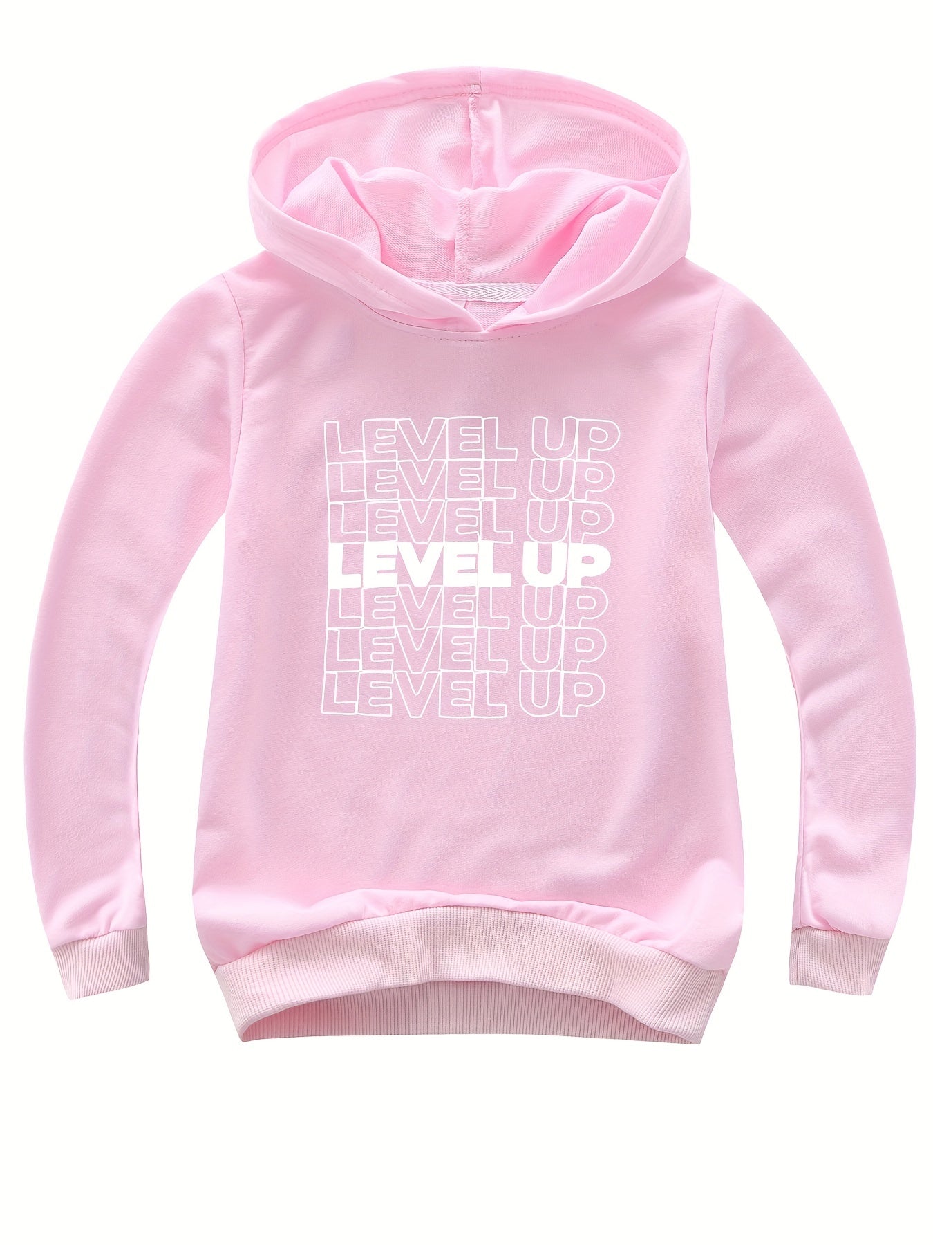 LEVEL UP Boys Hooded Sweatshirt Spring Fall Kids Clothing