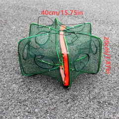 Collapsible Fishing Net Portable Foldable Trap for Minnow Shrimp Crab Lobsters