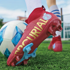 Men's Non Slip Soccer Shoes Outdoor Football Shoes Lightweight Breathable