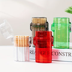 Portable Cigarette Case Waterproof Plastic Holder For Men