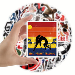 52pcs Arts Series Graffiti Stickers Waterproof Decorative Stickers