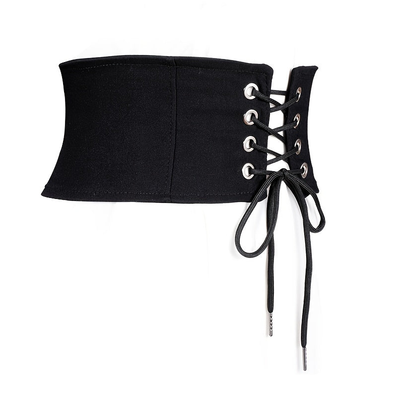 Elastic Wide Belt Waist Seal Corset for Dress Skirt Suit