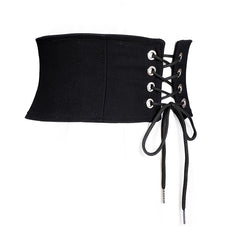 Elastic Wide Belt Waist Seal Corset for Dress Skirt Suit