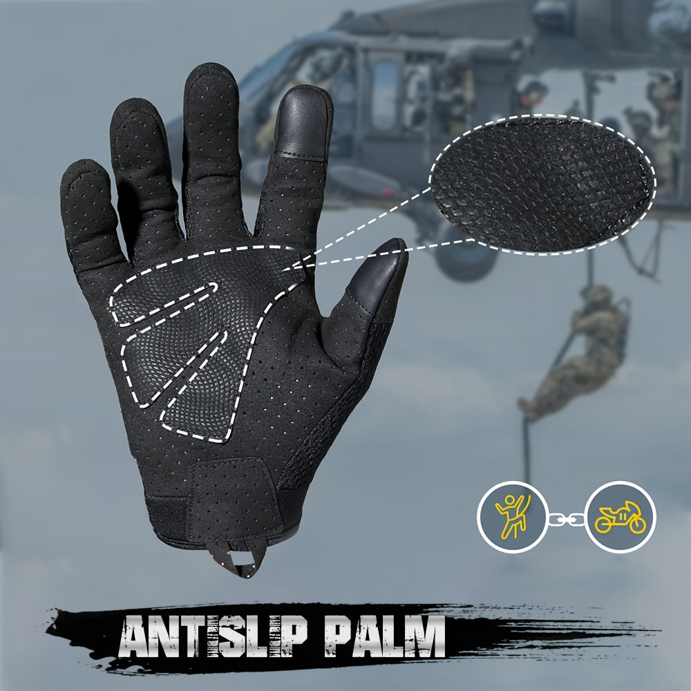 Touch Screen Full Finger Gloves for Outdoor Activities