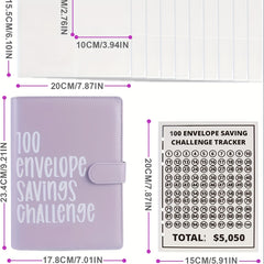 100 Envelope Savings Challenge Budget Binder For Budget Planner
