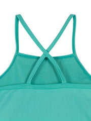 Girl's Rainbow Onesie Swimsuit Ruffle Tankini Bathing Suit