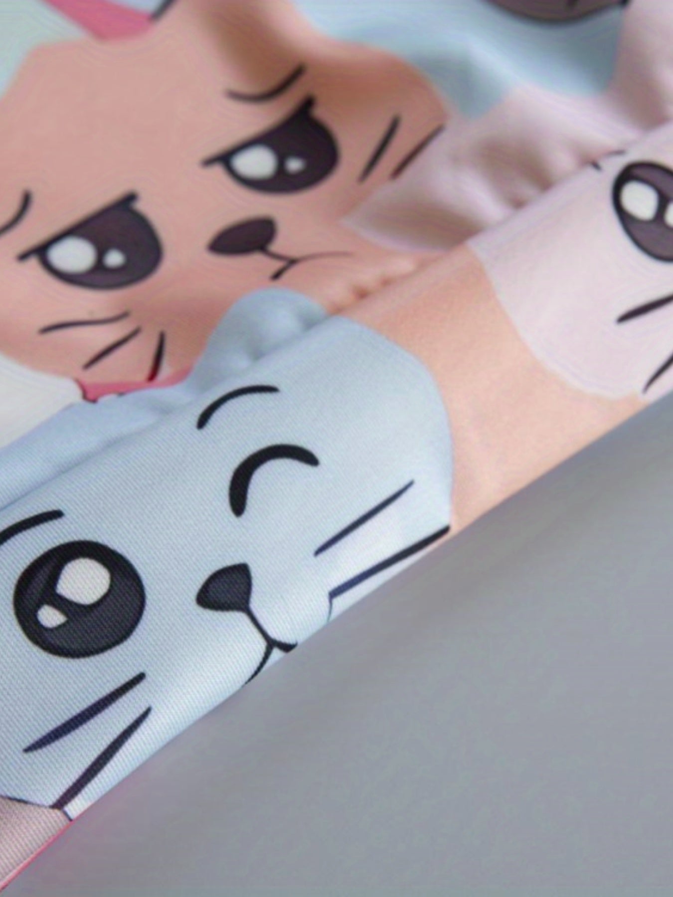 Girls' Colorful Cats Long Sleeve Hooded Sweatshirt Pullovers