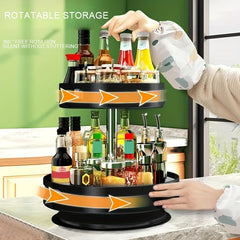 Kitchen Spice Rack Holder Storage Tray for Home Use
