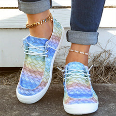 Women's Canvas Low Top Slip On Shoes Lightweight & Comfy