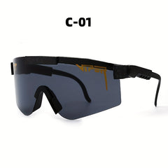 Men's Cycling Sunglasses Unisex Windproof Sports Goggles