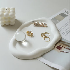 Cloud Tray Silicone Mold for DIY Cement Jewelry Storage Resin Mold