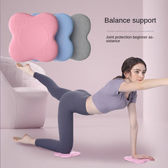 Non Slip Yoga Kneeling Mat 8x8x0.8 High Elasticity Knee & Elbow Pad