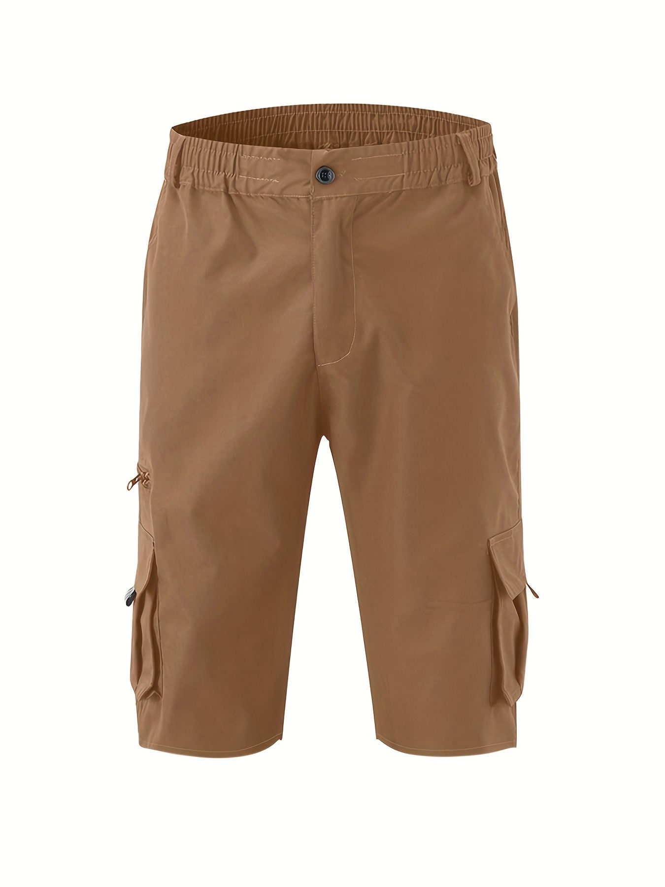 Men's Cotton Blend Cargo Shorts with Pockets