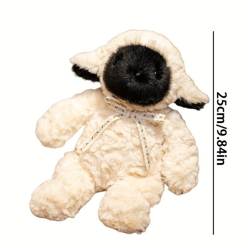 Alpaca Plush Toy Soft Faced Sheep Doll 9.84in