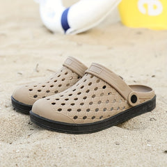 Men's Lightweight Comfy Clogs Hollow Out Garden Shoes