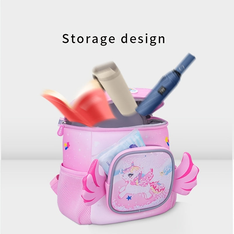 GREATOP Elementary School Kindergarten Backpack Unicorn Backpack Girls Ages 1-7