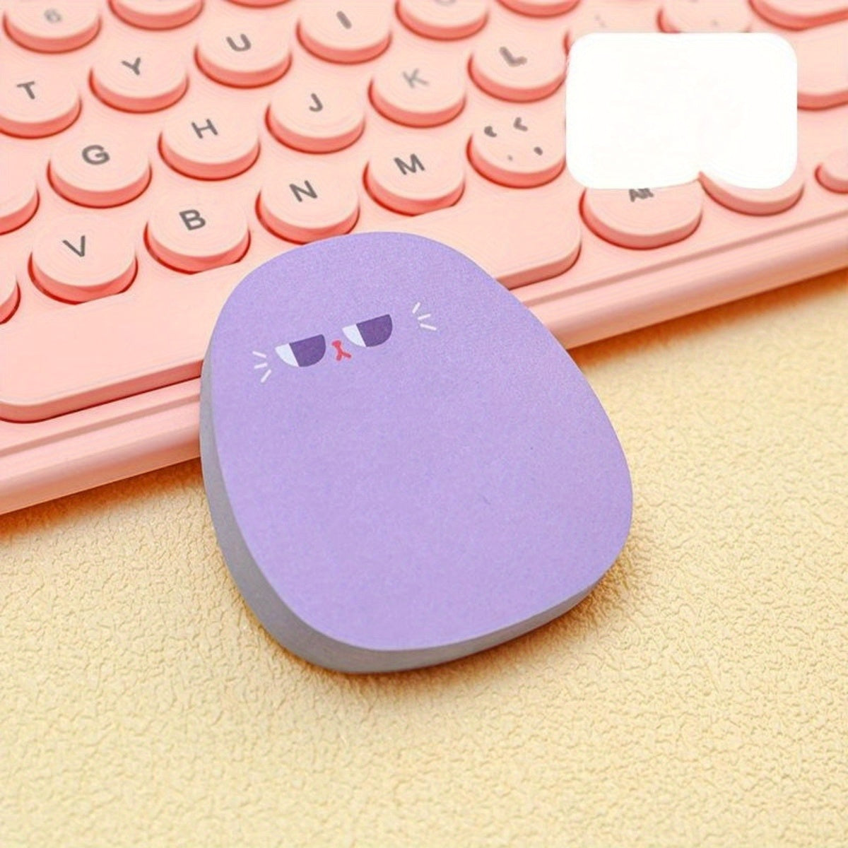 1pc Expression Sticky Note Colorful Student Sticky Note Back To School Supplies