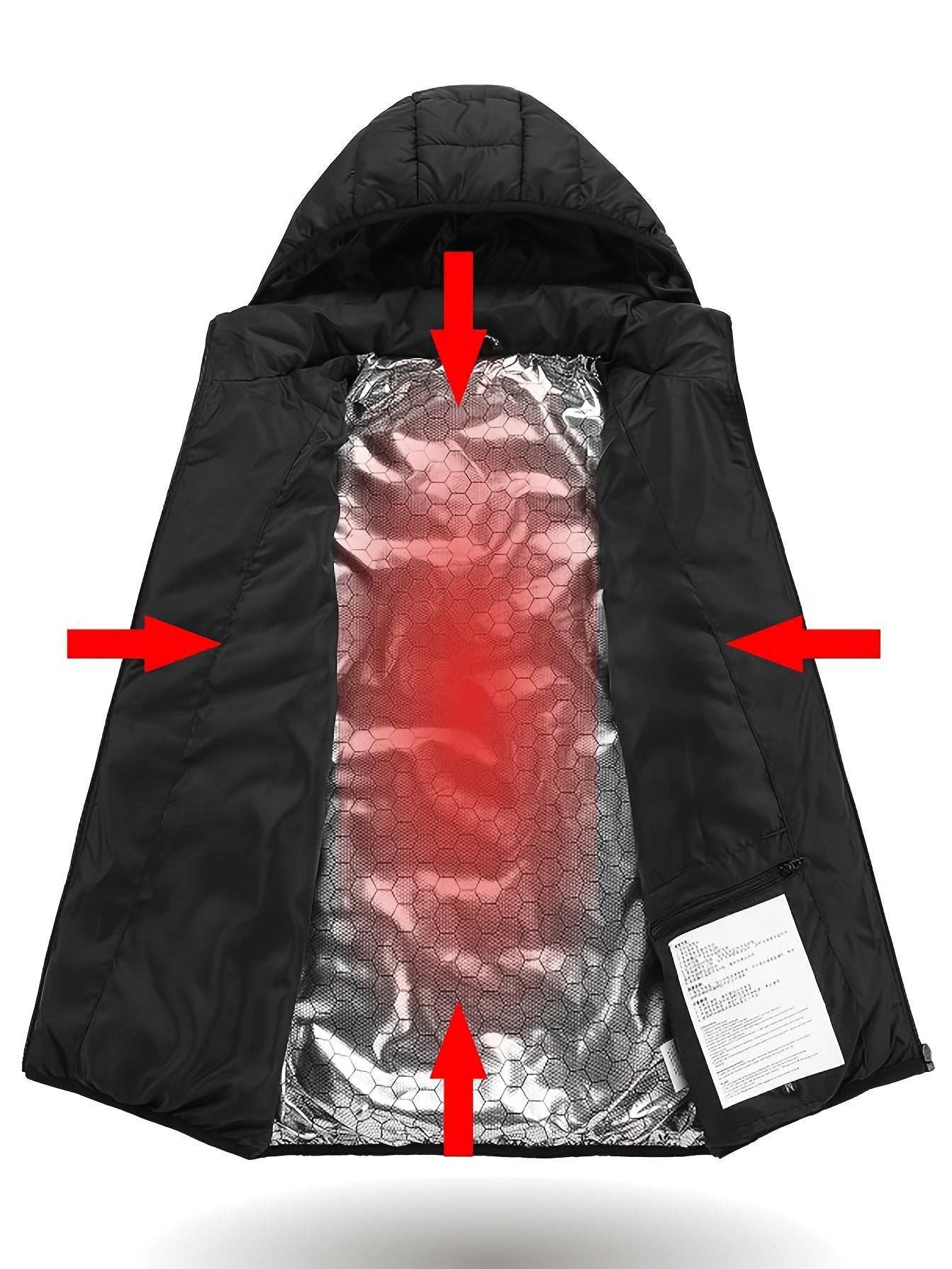 Men's USB Heating Lightweight Softshell Jacket For Fall Winter