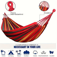 Portable Camping Hammock - 204 KG Capacity