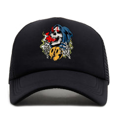Sunshade Breathable Baseball Cap With Embroidery