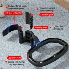 Dumbbells Kettlebell Handle Strength Training Quick Release Handle