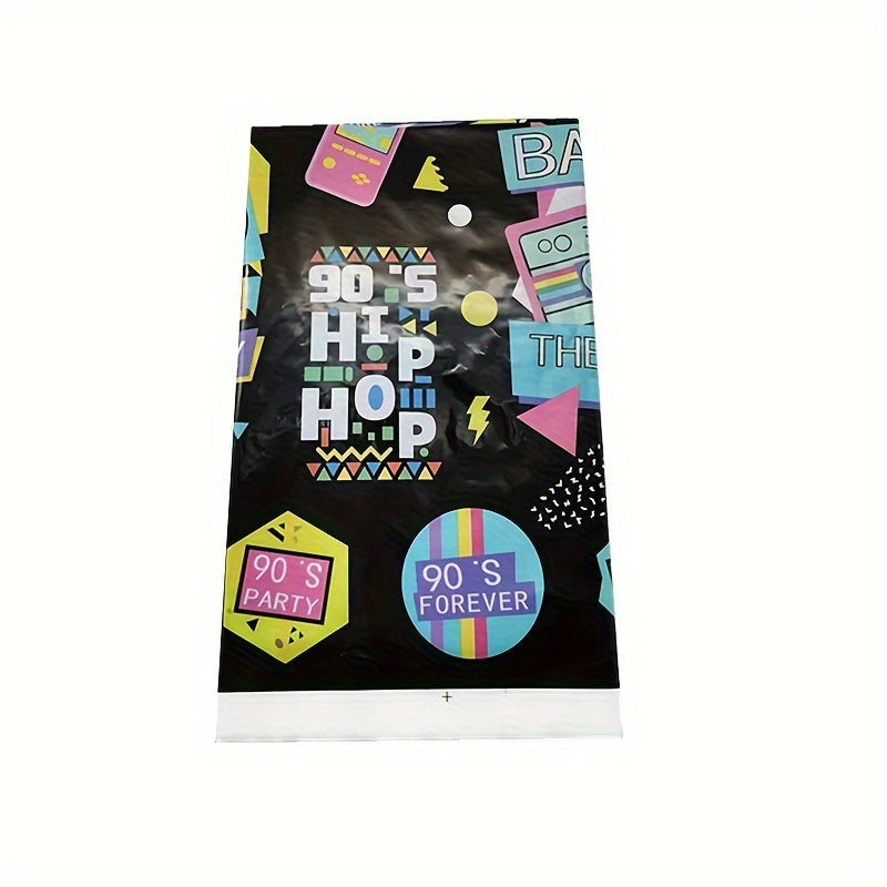 Hip Hop Party Tablecloth Throwback Event Supplies