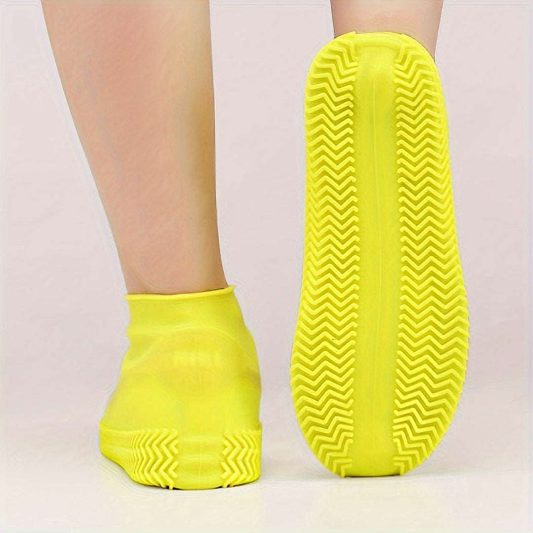 Silicone Rain Shoe Covers Waterproof Anti Slip