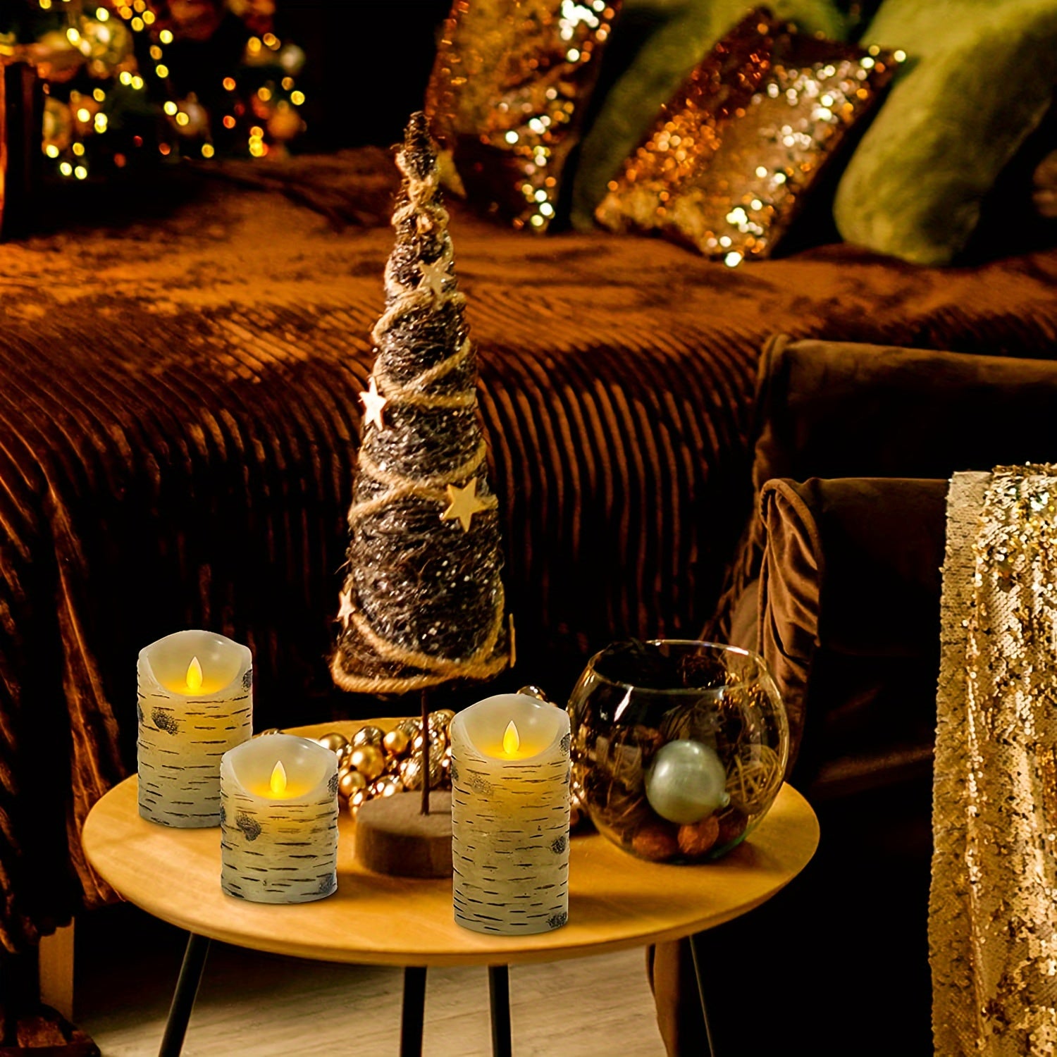 Remote Control LED Candle Light Birthday Party Wedding Flame Swing Candle