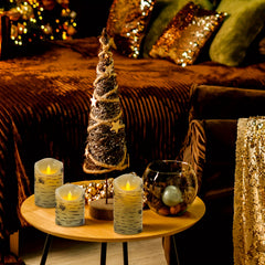 Remote Control LED Candle Light Birthday Party Wedding Flame Swing Candle