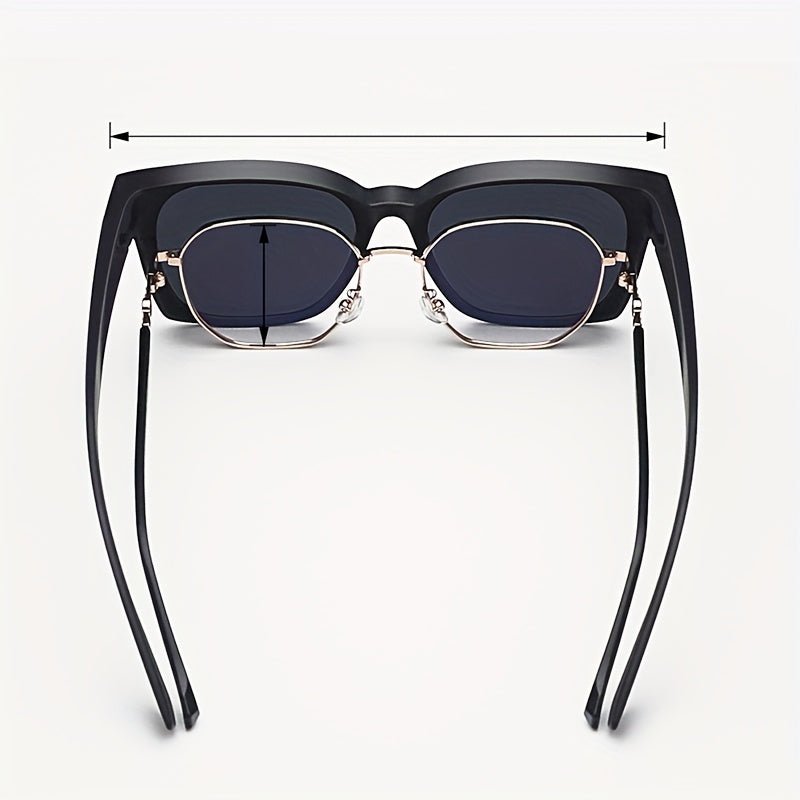 Polarized Fit Over Sunglasses Anti Glare UV400 Sun Shades Glasses
