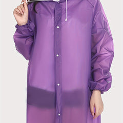 Reusable Rain Ponchos for Adults Waterproof Raincoats Women Stay Dry