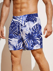 Men's Flowers Swim Trunks Beach Pants Outdoor Boardshorts