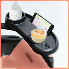 Baby Stroller Dinner Plate Tray and Cup Holder for Baby Dining Chair