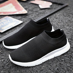 Unisex Slip On Sock Shoes For Walking Jogging
