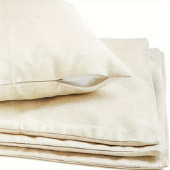 2pcs Blank Canvas Pillowcase Cream 45 Sofa Pillowcase
