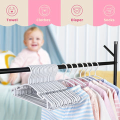 12pcs Gray Baby Hanger Infant Clothes Hangers