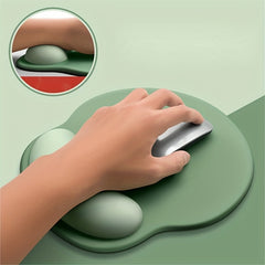 Ergonomic Wrist Mousepad with Gel Memory Foam Support