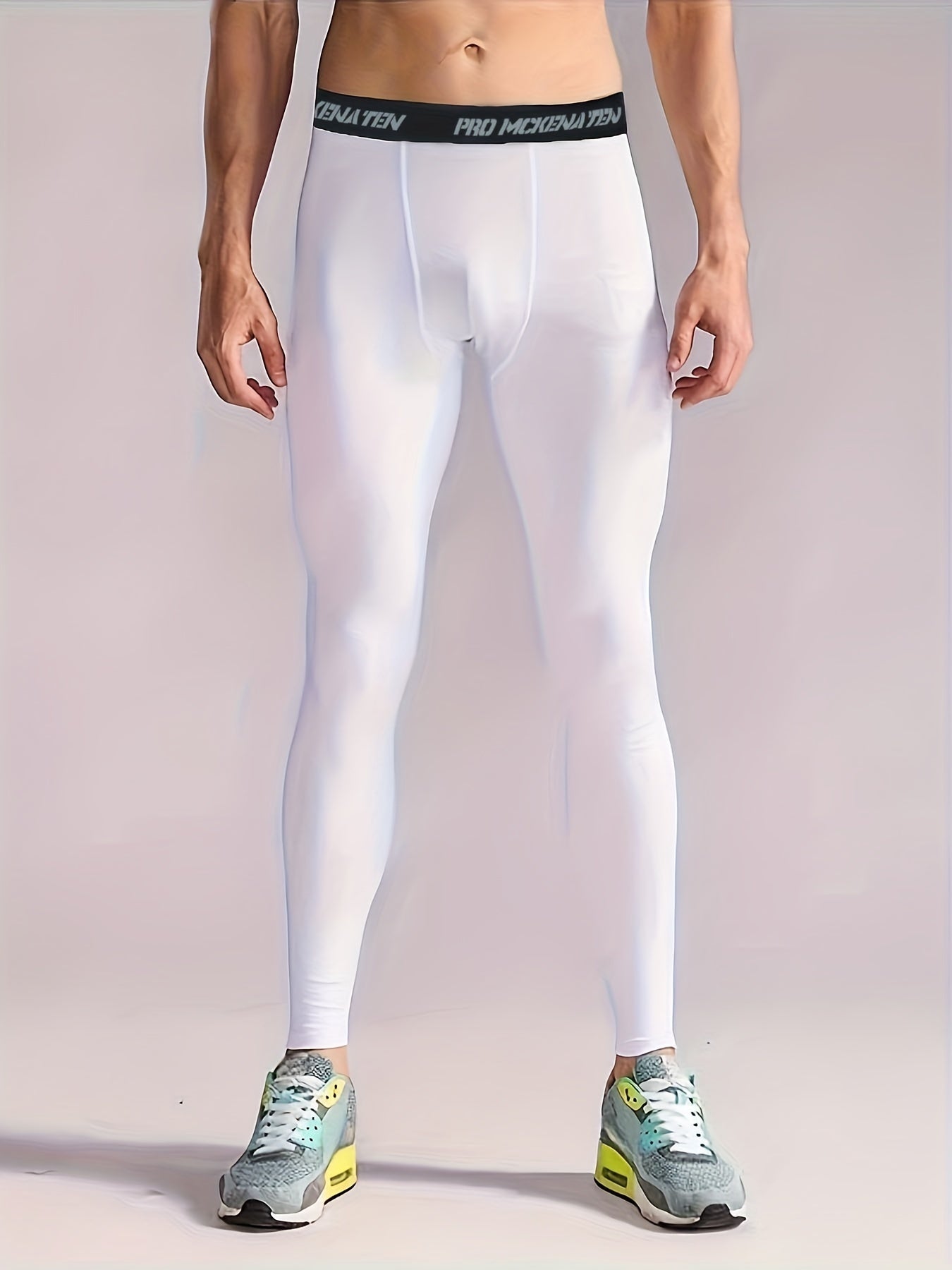 Men's Compression Leggings Quick Dry Base Layer Sportswear