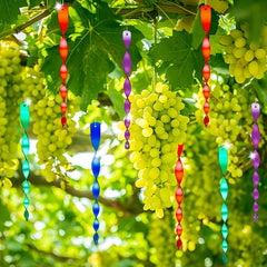 4pcs Spiral Bird Repellent Sticks - Keep Birds Away from Garden