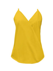 Summer V Neck Cami Top Sleeveless
